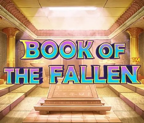 Book of the Fallen online game logo by Pragmatic Play on unibethu.eu