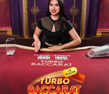 Turbo Baccarat slot icon by Pragmatic Play, available at Unibet